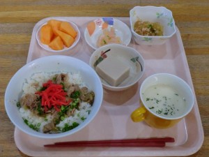 誕生日メニュー