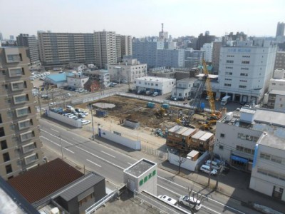 3月28日の建設工事状況