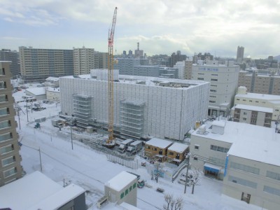 写真① 12月16日の建設現場の状況