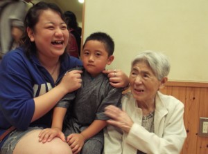 子どもさんとの交流