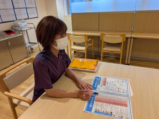 栄養科の説明