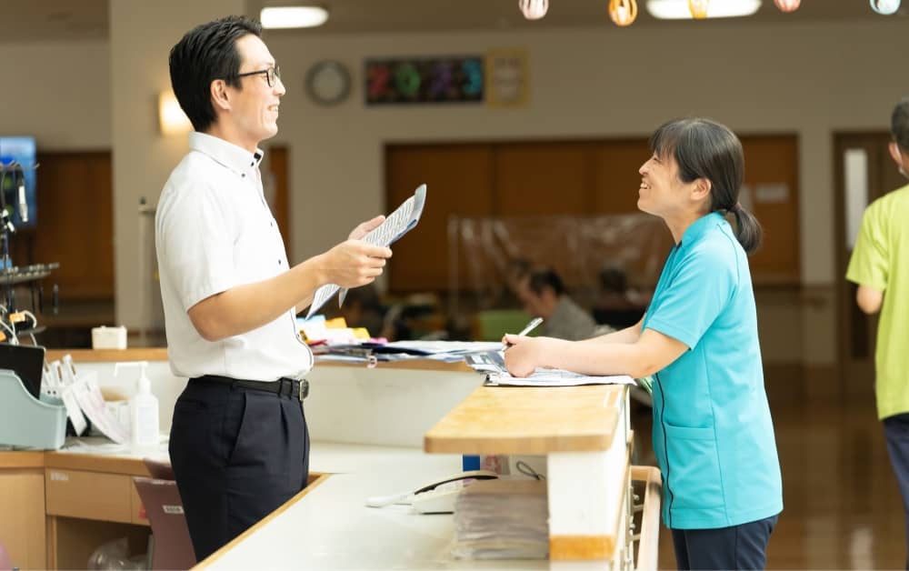 職員一人ひとりに誇りと働きがいを