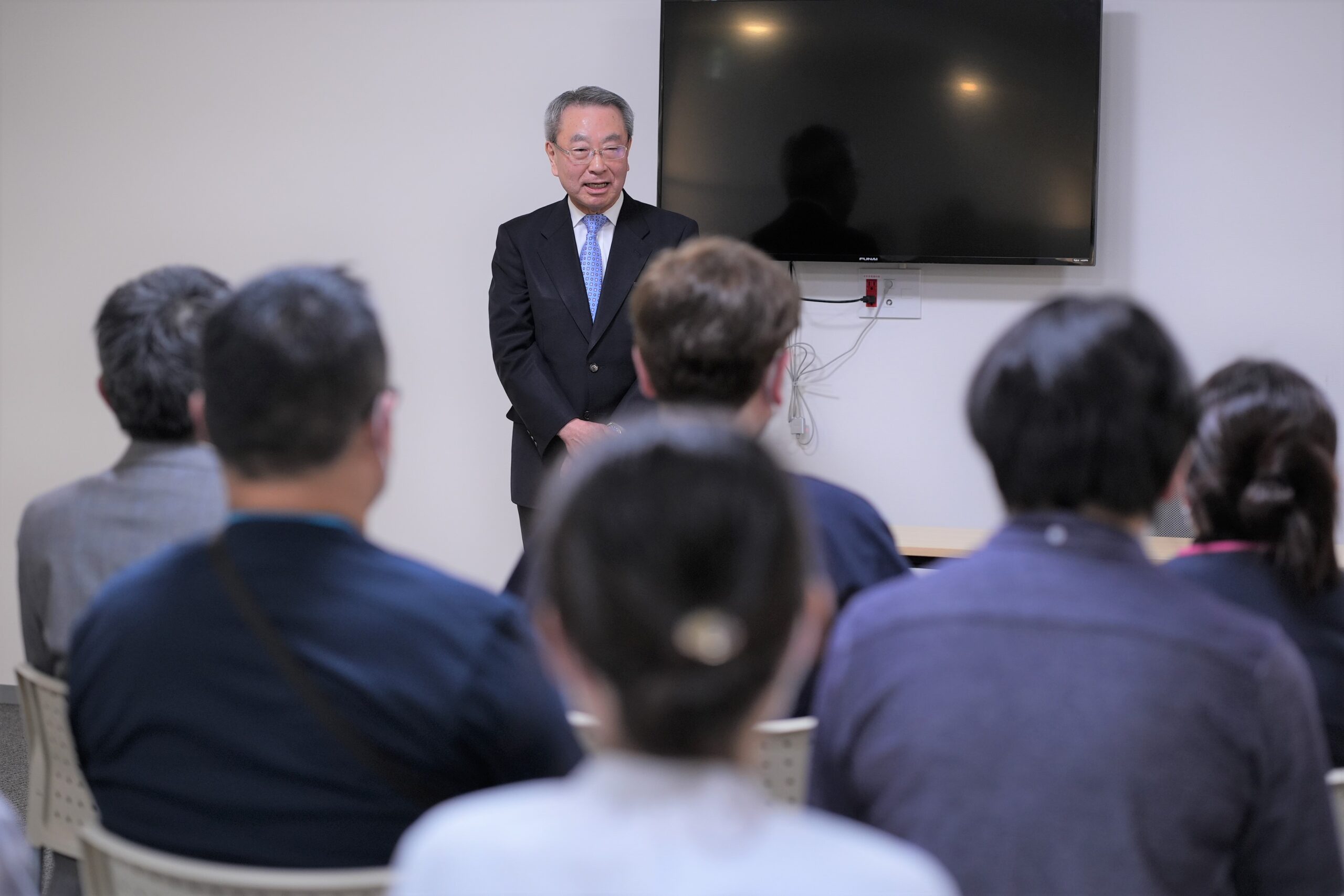 谷内理事長「特別養護老人ホームふじの」訪問