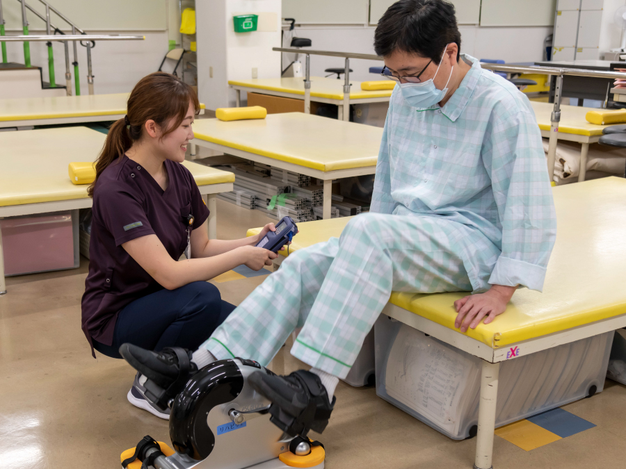 婦人科・血液内科部門 施術の様子