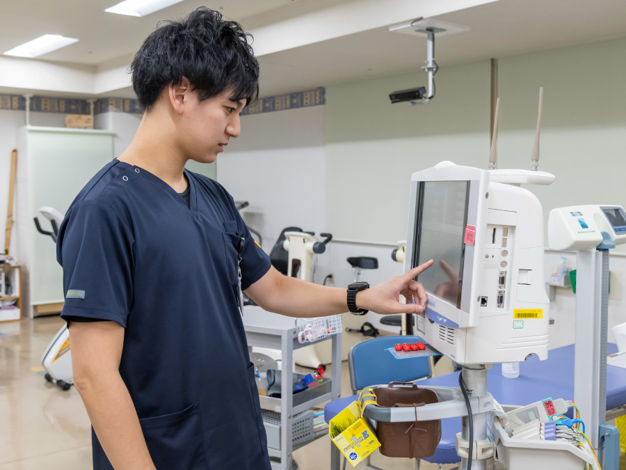 心臓血管部門 施術の様子